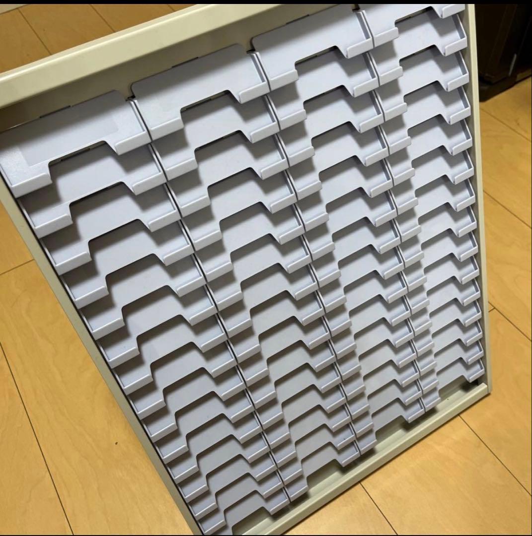 【2台セット】リヒトラブ IDカードボード カードラック 60口座 S108