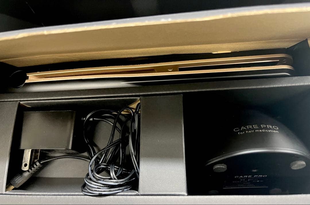 CARE PRO ケアプロ 超音波アイロン 美品 充電スタンド付 正規品
