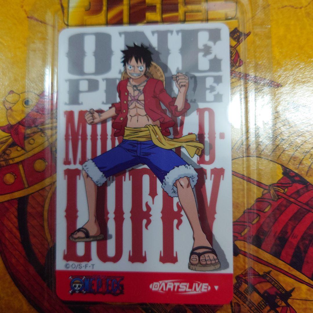 ONE PIECE モンキー・D・ルフィ ダーツカード