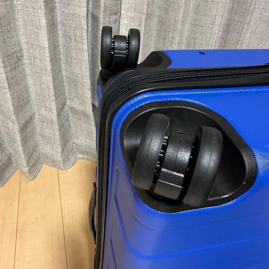 無印良品　キャリー　ハードボディ　ブルー　62L