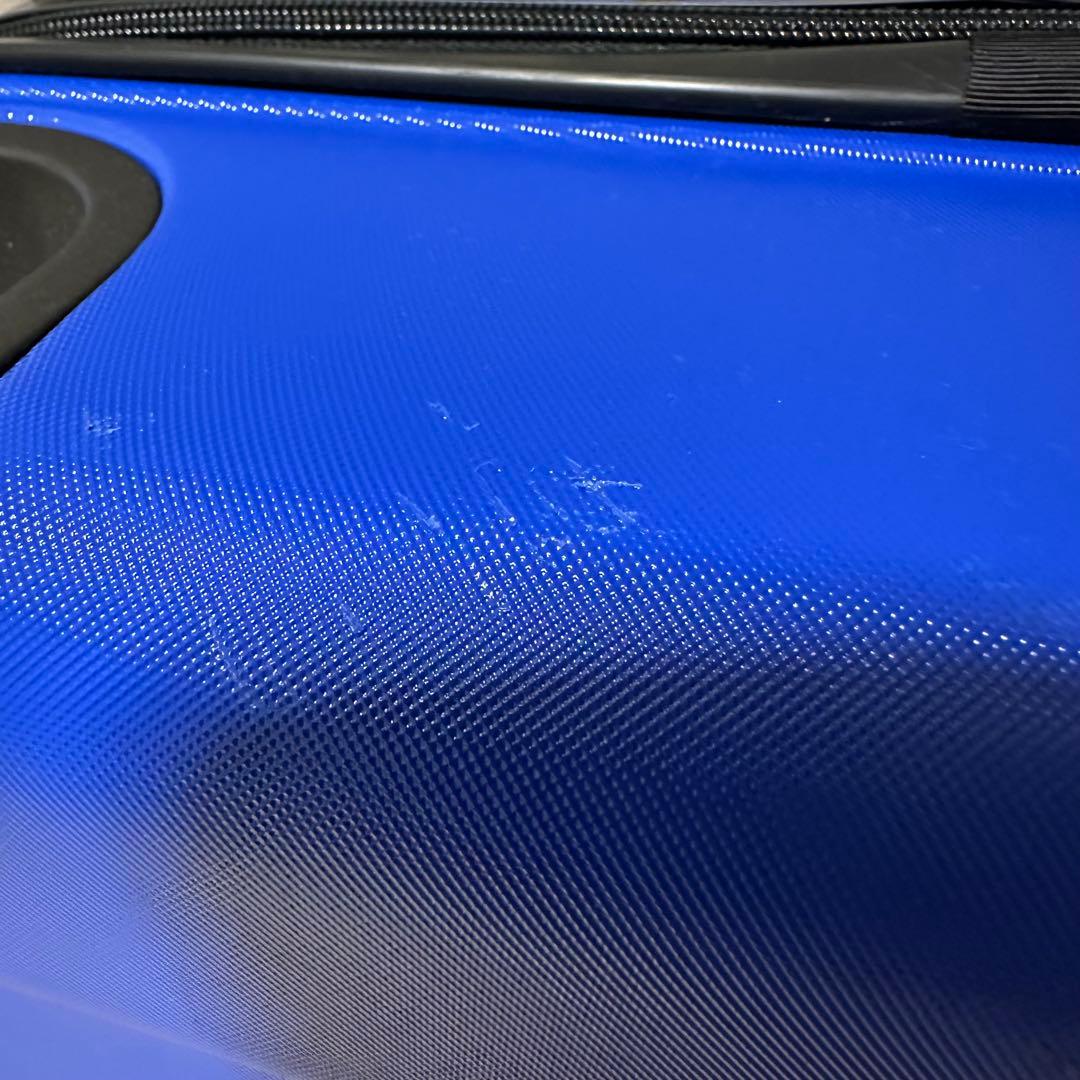 無印良品　キャリー　ハードボディ　ブルー　62L