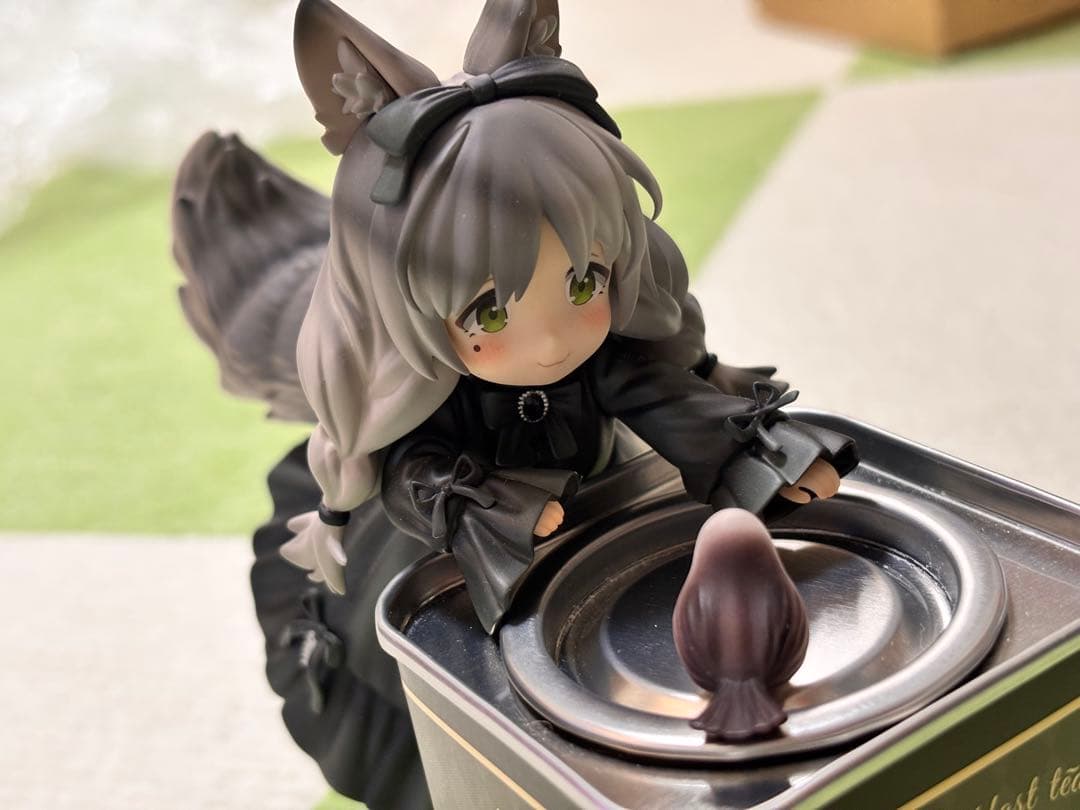 RIBOSE ティータイムキャッツ　リー・ハウ　フィギュア
