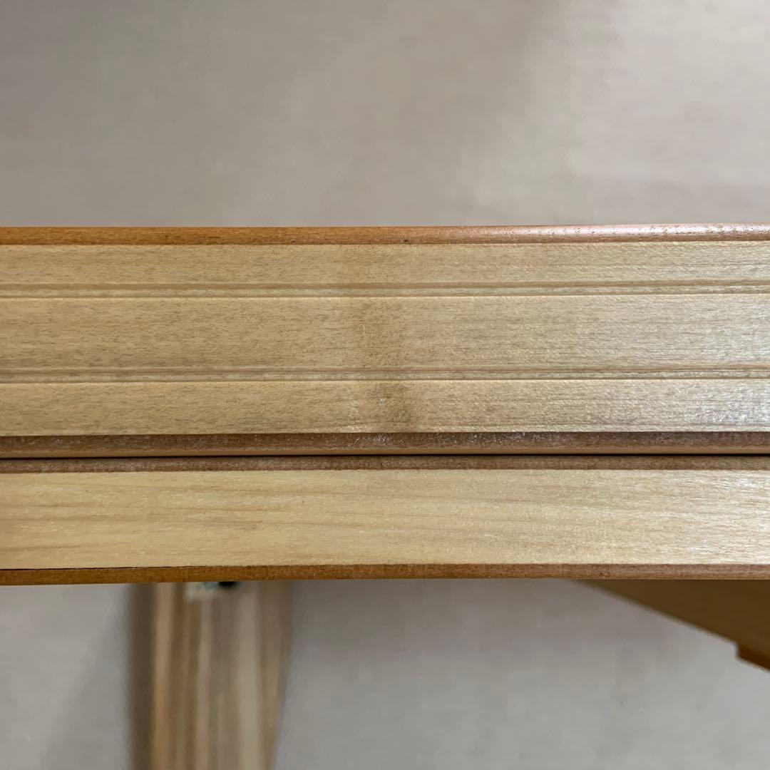 木製こたつテーブル•折りたたみ•折足テーブル•美品•お値下げ