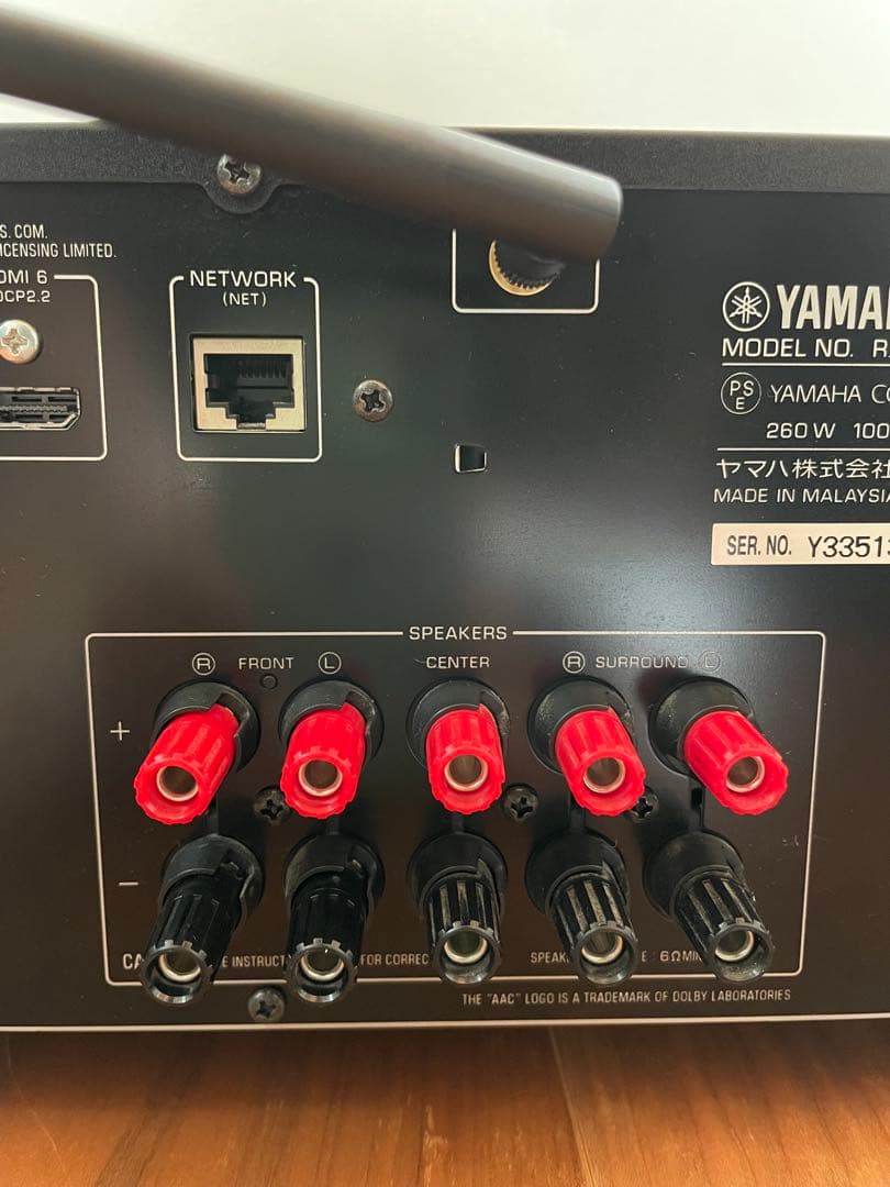 YAMAHA AVアンプ　rx-v479