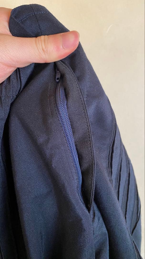 A-POC ABLE ISSEY MIYAKE パンツ ネイビー イッセイミヤケ