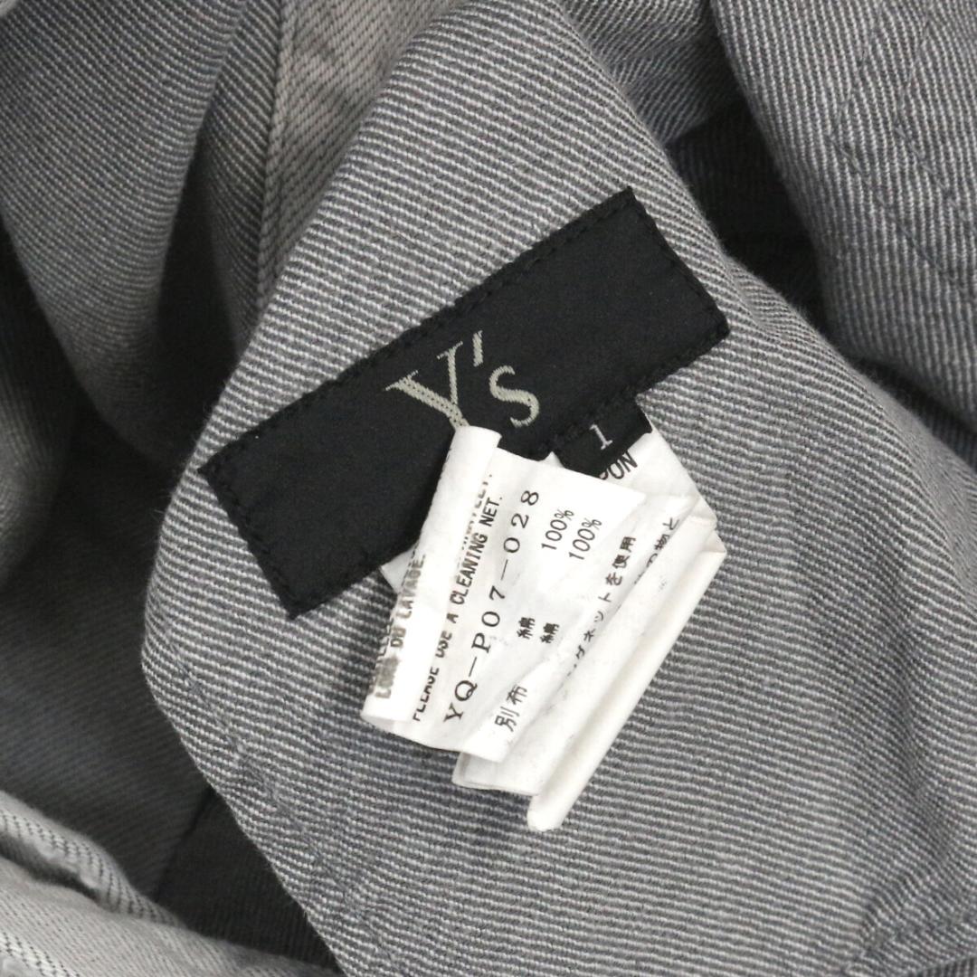 ワイズ ヨウジヤマモト 22SS バイオウォッシュ加工デニムサルエルパンツ