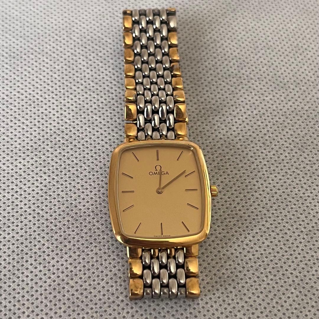 稼動✨美品✨OMEGA オメガ スクエアフェイス 時計 Ref.1451/438