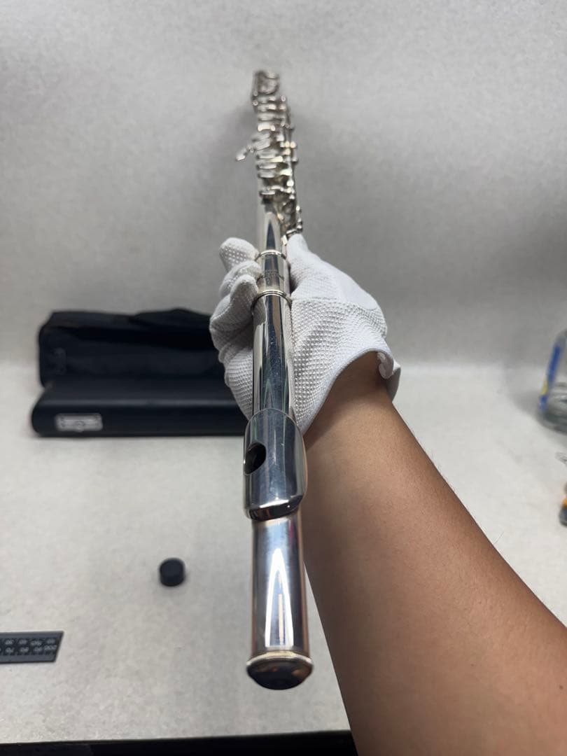 Pearl パールフルート PF-525 Eメカ リップ銀製 ケース付