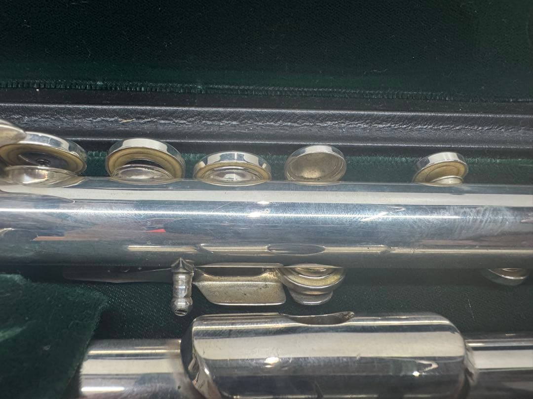 Pearl パールフルート PF-525 Eメカ リップ銀製 ケース付