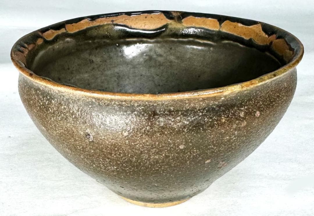 宋時代 天目茶碗 唐物 伝世品焼物 ウブ品 入手困難 骨董 中国 WWTT038