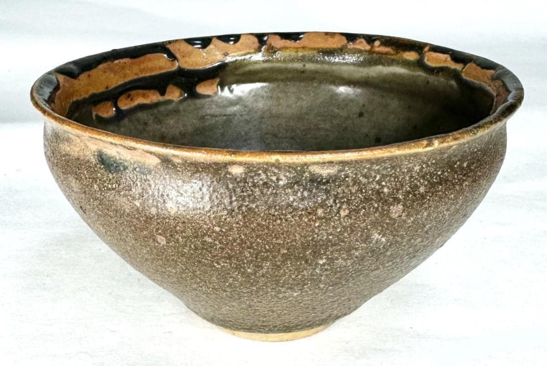 宋時代 天目茶碗 唐物 伝世品焼物 ウブ品 入手困難 骨董 中国 WWTT038