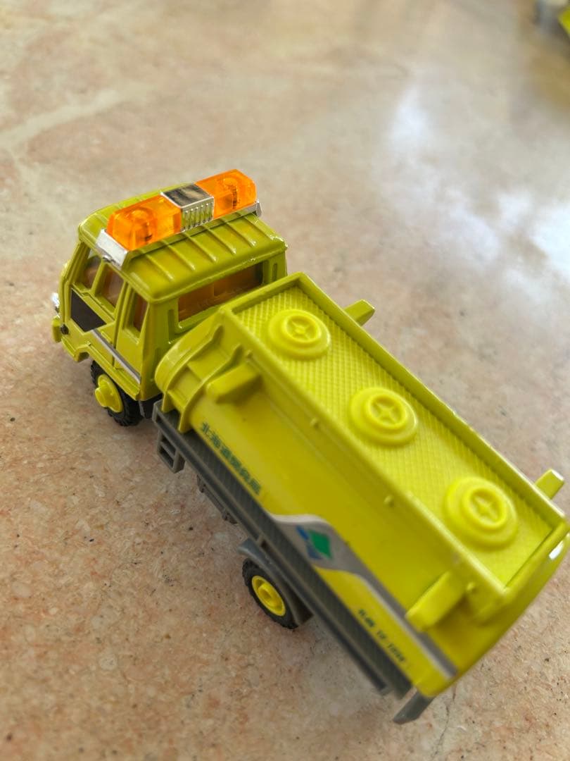 北海道開発局　除雪トラック 除面清掃車 2点セット非売品