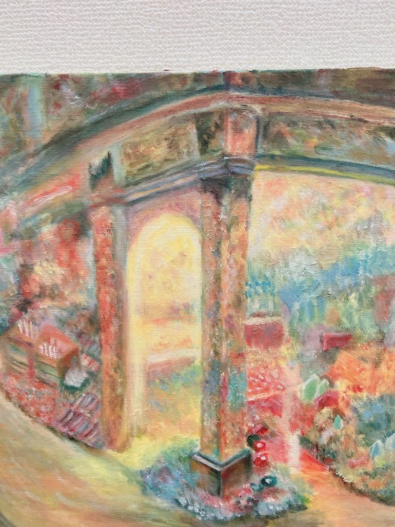 高校生が描いた油絵　(模写)