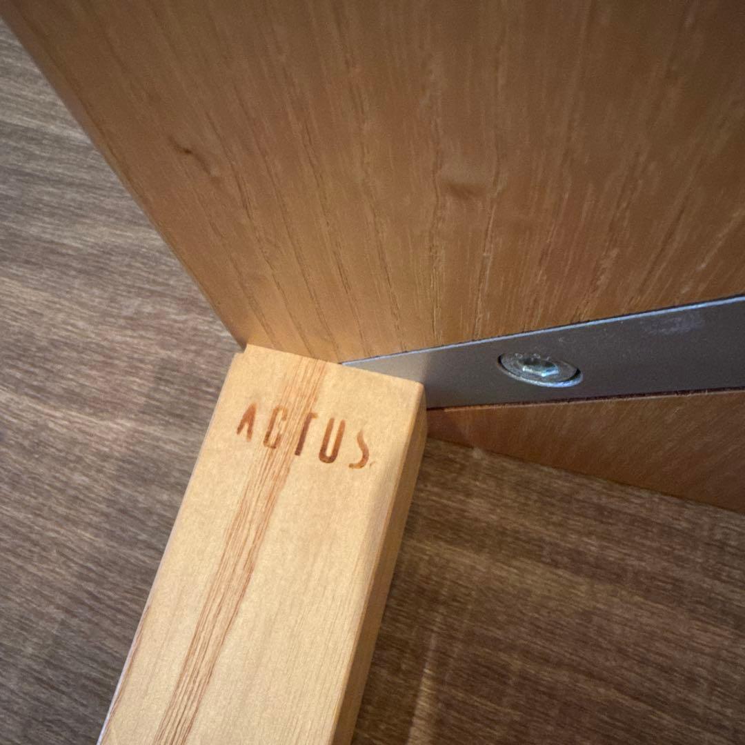 【値下げ中】ACTUS アクタス　テーブル　机　デスク　サイド ボード