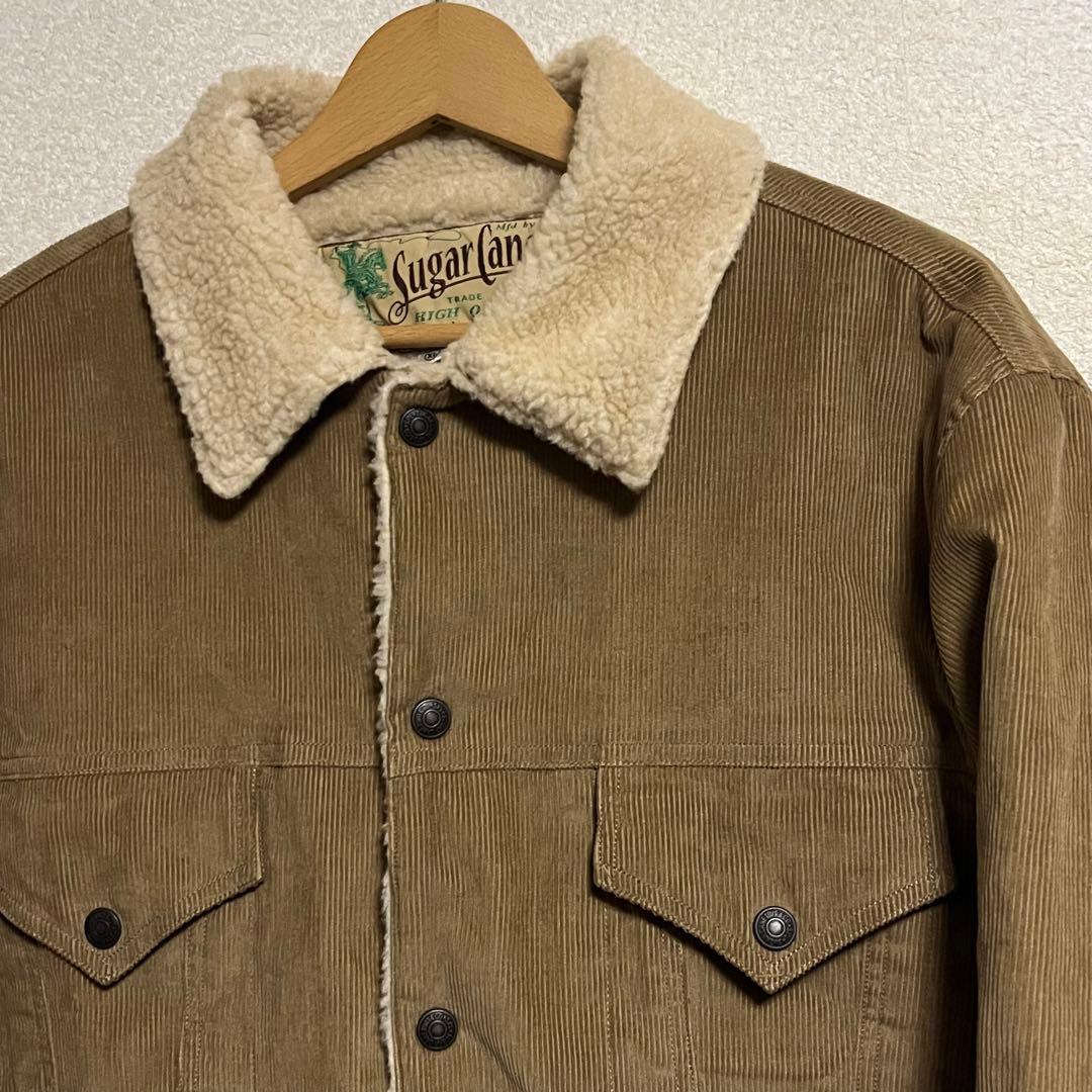 SUGAR CANE シュガーケーン コーデュロイボア ランチジャケット XL