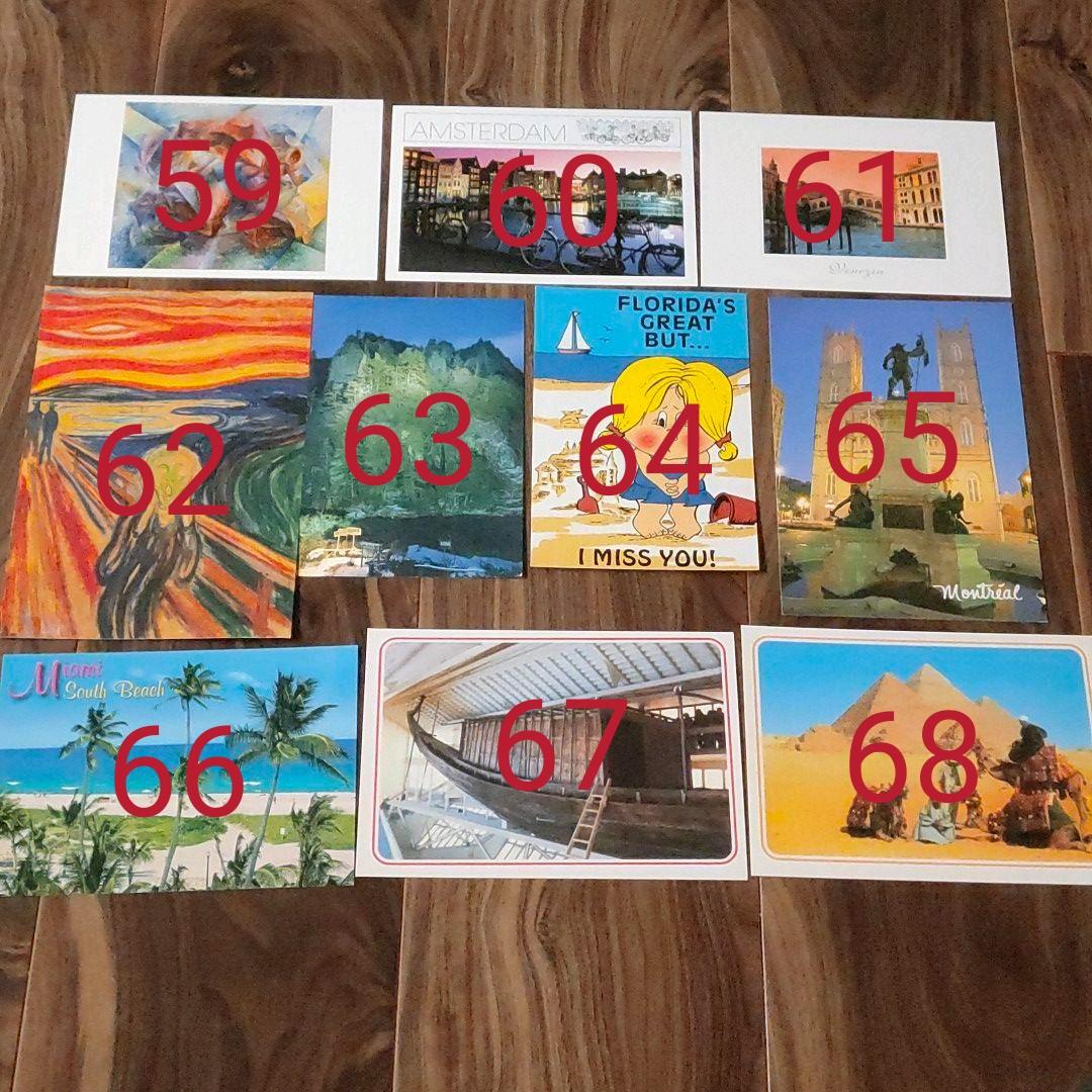 【まとめ売り】ポストカード 閲覧用(2/2)