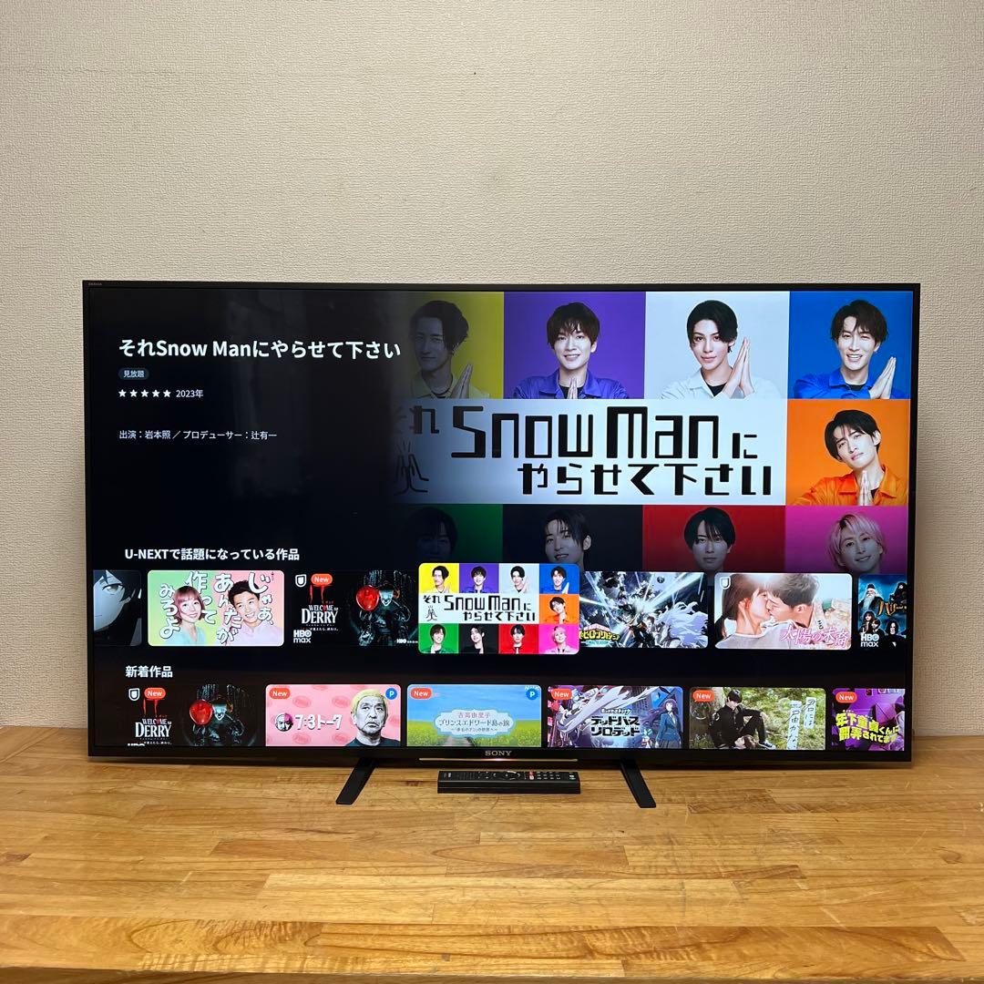 SONY 55V型 4K 液晶テレビ BRAVIA KJ-55X8500D