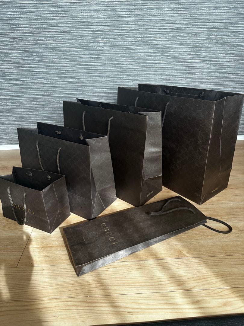 GUCCI グッチ 空箱 ギフトボックス 紙袋 ショップ袋 保存袋 付属品
