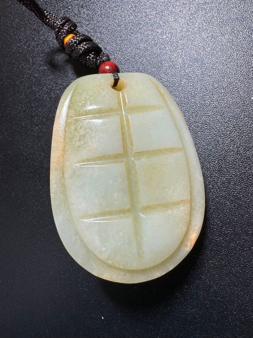 清時代　和田玉 龍亀 彫刻把件 置物 中国伝来 細密雕刻 極細工 掛件 賞物