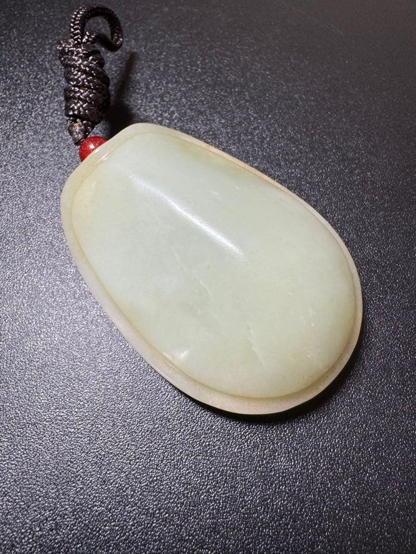 清時代　和田玉 龍亀 彫刻把件 置物 中国伝来 細密雕刻 極細工 掛件 賞物