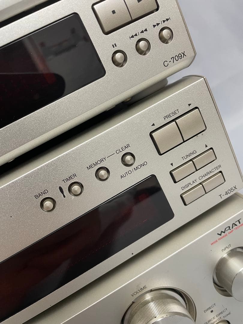 ONKYO プリメインアンプ FM/AMチューナー CDプレーヤー 3点セット