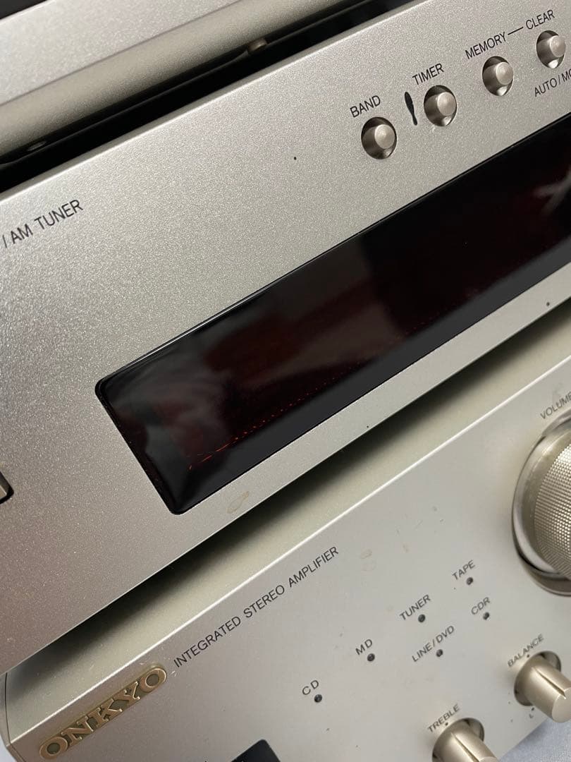 ONKYO プリメインアンプ FM/AMチューナー CDプレーヤー 3点セット