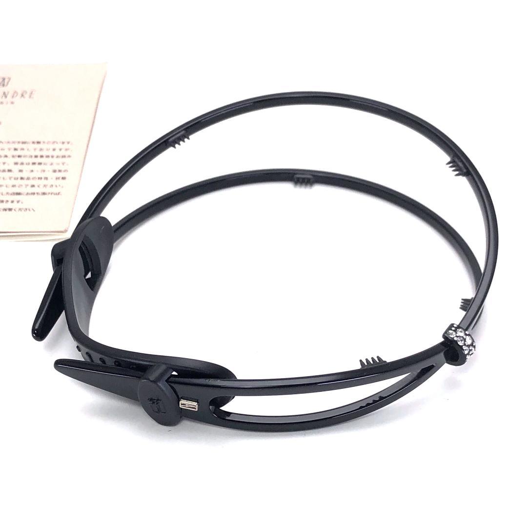 【美品・矯正バンド付】アレクサンドル ドゥ パリ／スワロフスキー カチューシャ