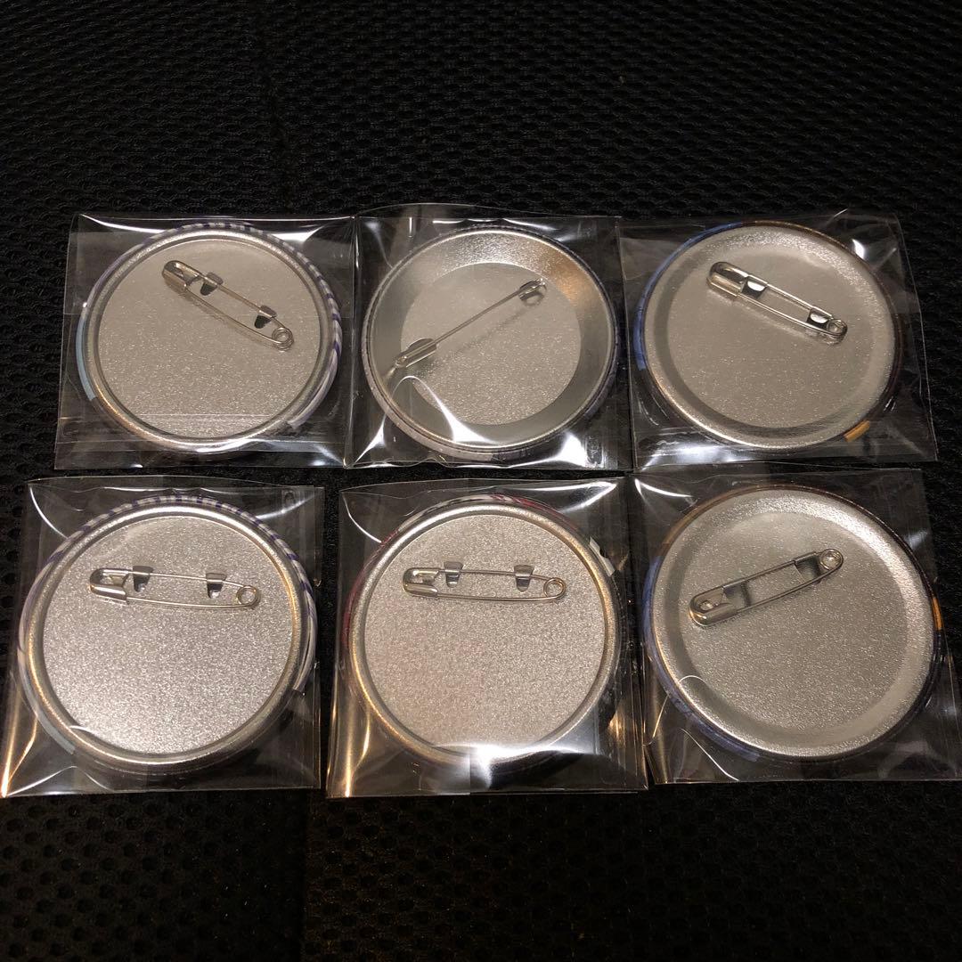 東京リベンジャーズ　缶バッジ　黒川イザナ　プリン特典　6点セット