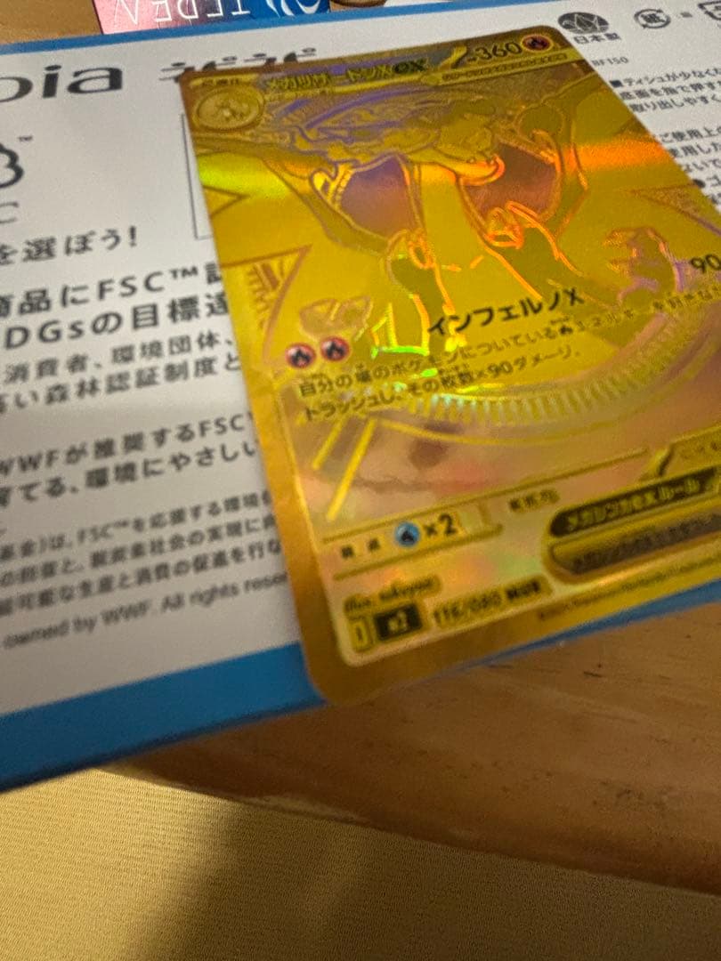 インフェルノ　メガリザードン　MUR