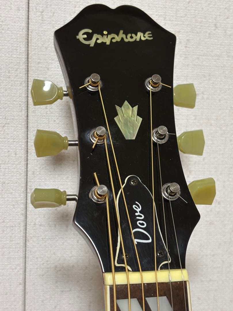 超美品❗️EpiphoneエピフォンDOVE 生アコギ 調整済‼️
