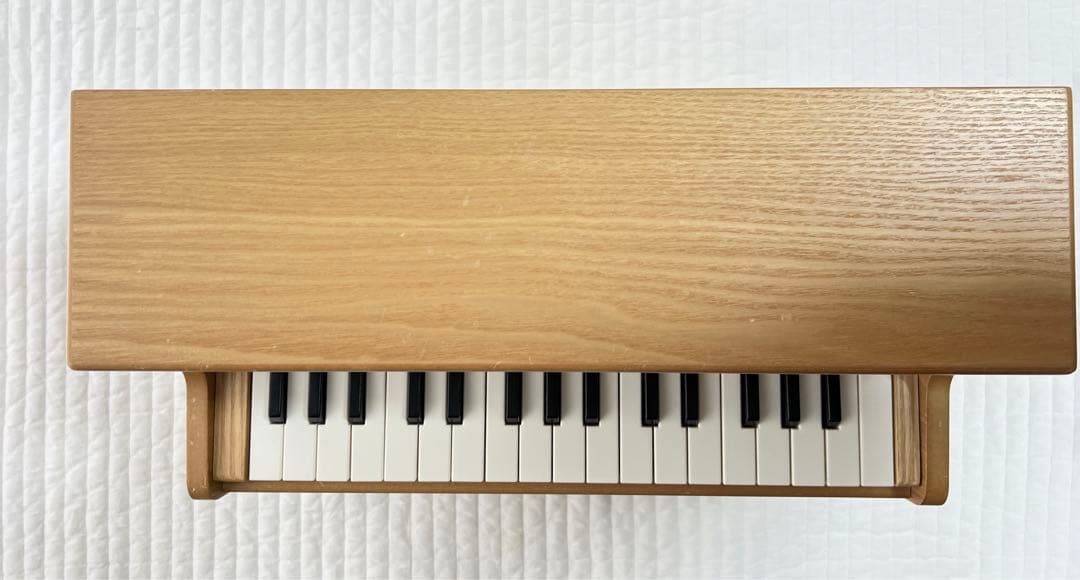 美品★KAWAI☆アップライト ミニピアノ ナチュラル おもちゃピアノ