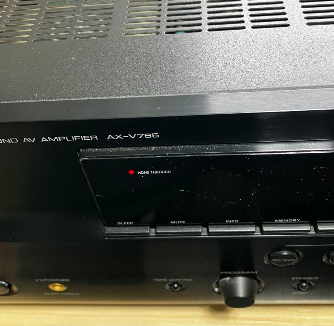 YAMAHA 7.1ch AVアンプ　AX-V765