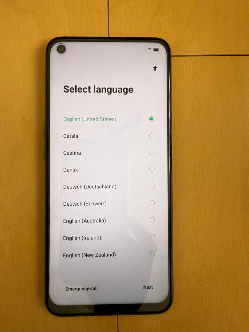 SIMロック解除済OPPO A54 5G（au版OPG02)シルバーブラック