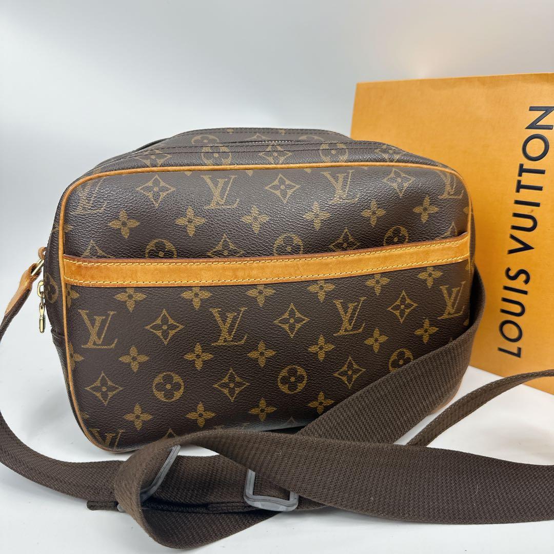 ルイヴィトン　モノグラム　ショルダーバッグ　リポーターPM