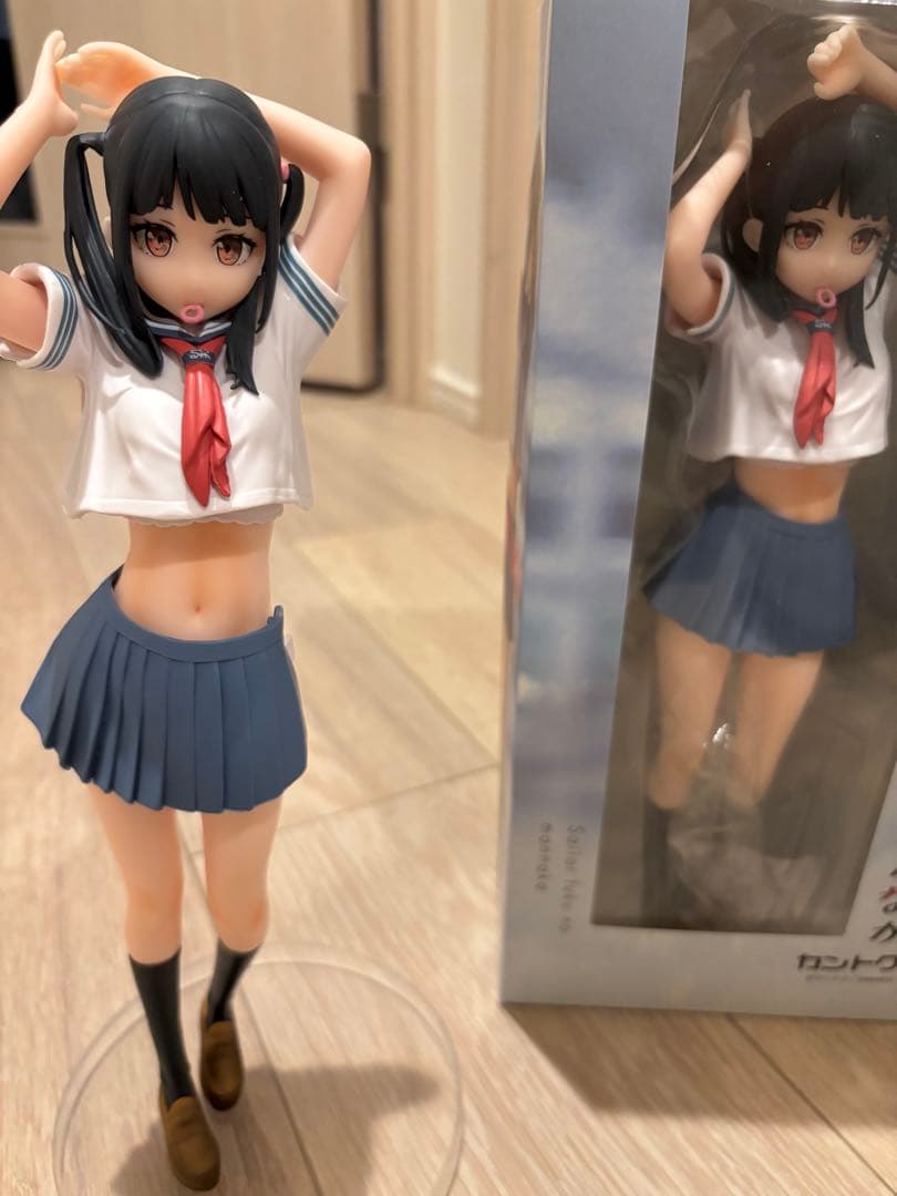 T*$様 セーラー服と下着　着脱可能フィギュア