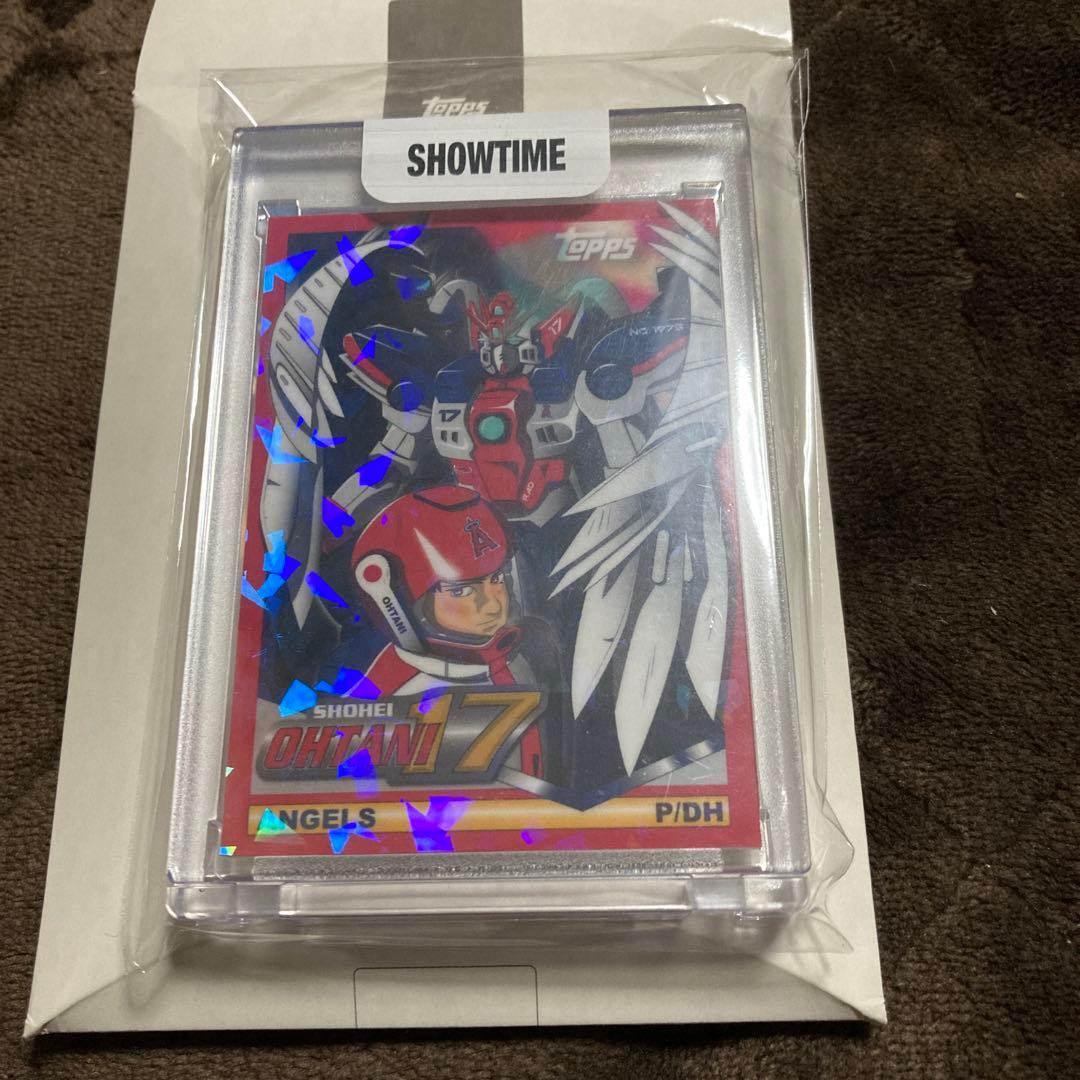 topps 大谷翔平　ガンダムコラボ　アートカード　世界に1枚
