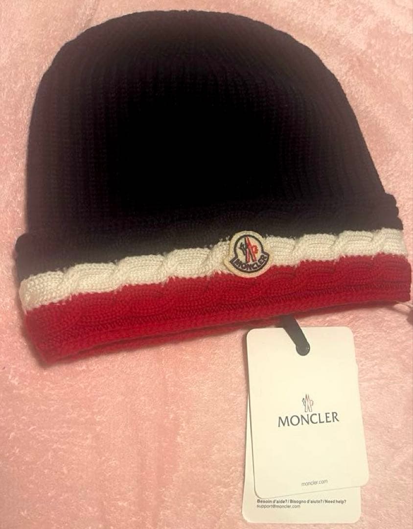 正規新品タグ付☆モンクレール ☆ニットキャップ