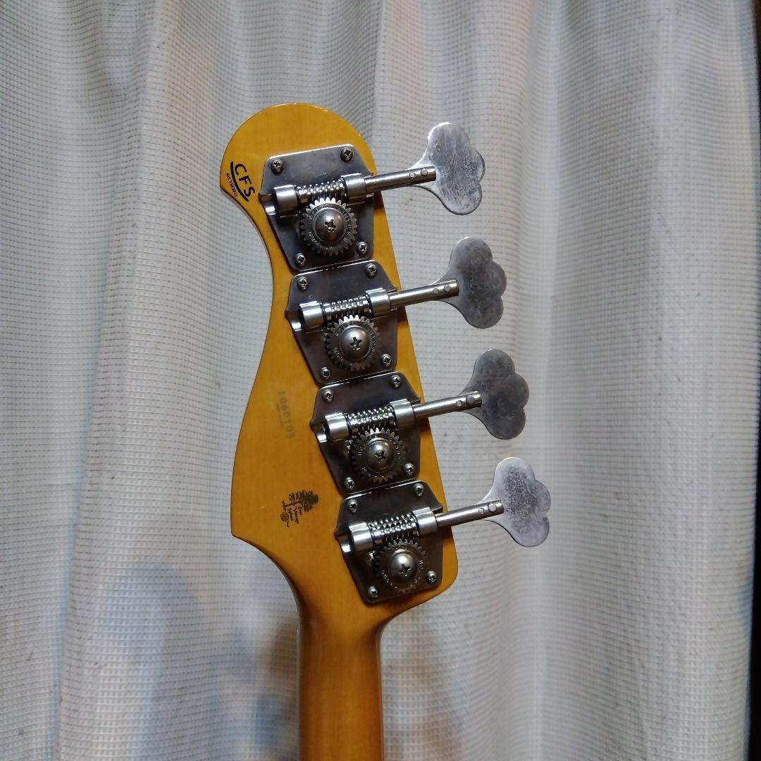 HISTORY　高級ライン　ジャズベース　ハードケース付き　タイムレスティンバー