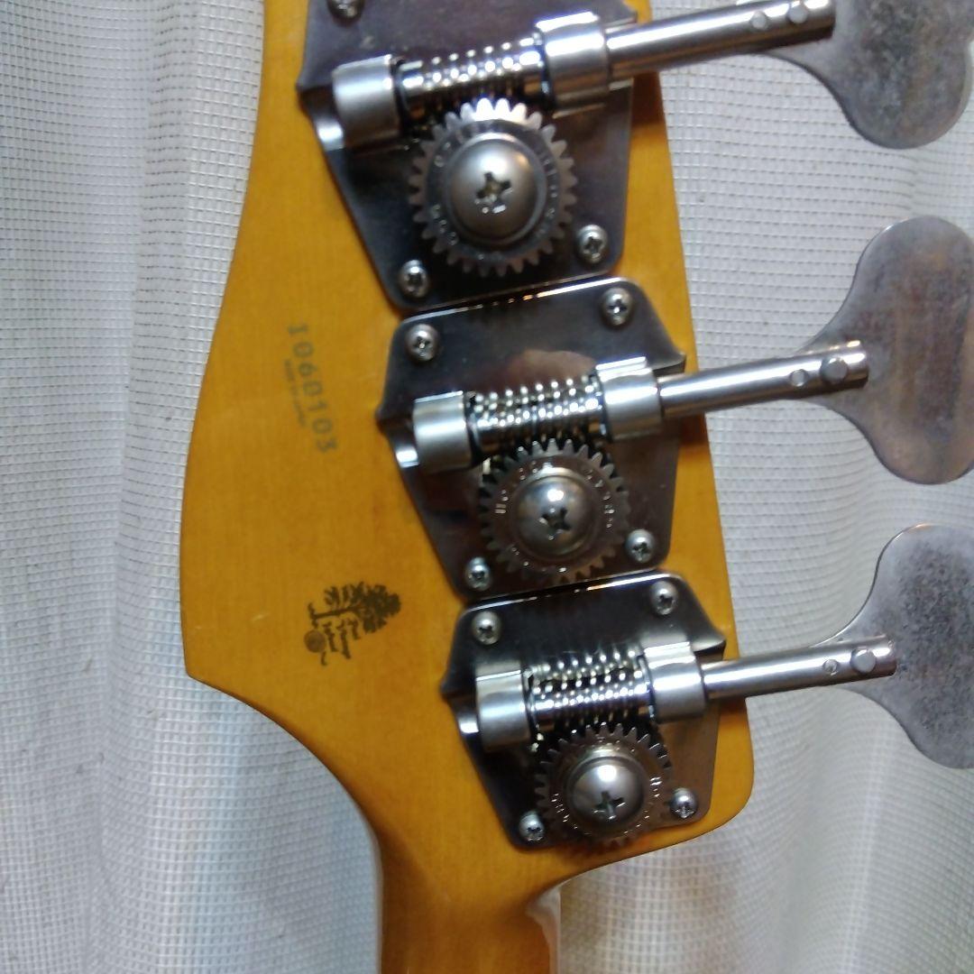 HISTORY　高級ライン　ジャズベース　ハードケース付き　タイムレスティンバー