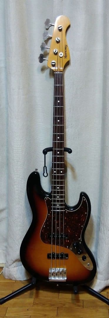 HISTORY　高級ライン　ジャズベース　ハードケース付き　タイムレスティンバー