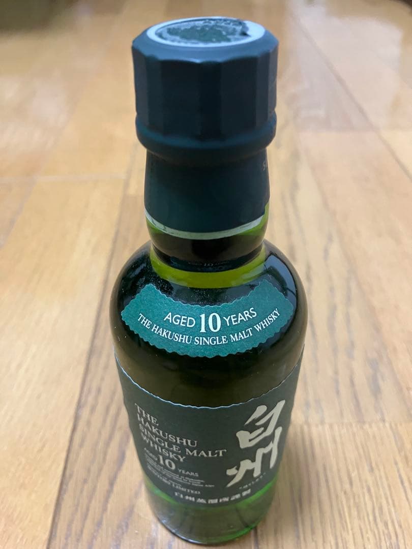 【今後発売予定無】白州 シングルモルトウイスキー 10年 180ml 40%