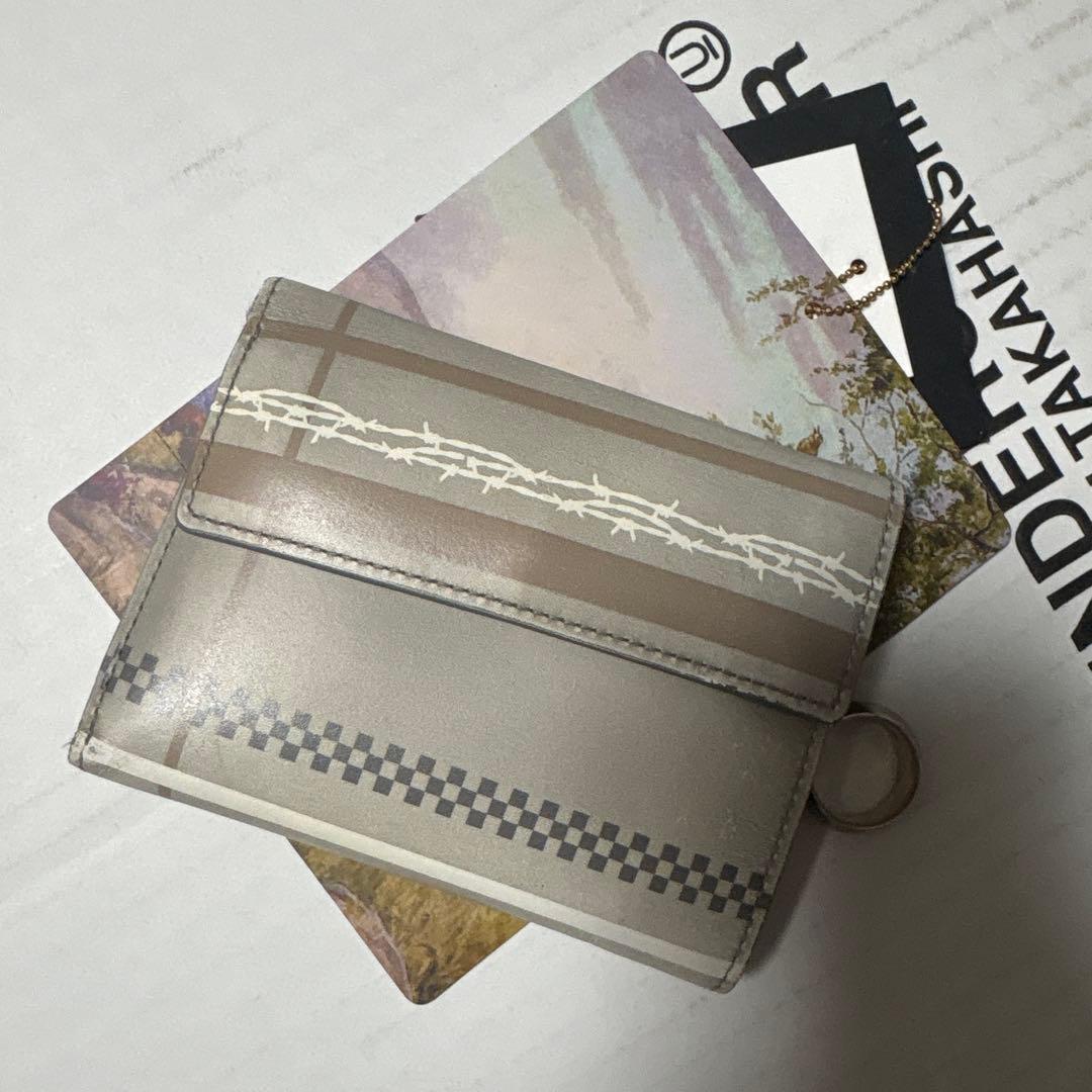 UNDERCOVER ワイヤー柄 ウォレット 三つ折り財布