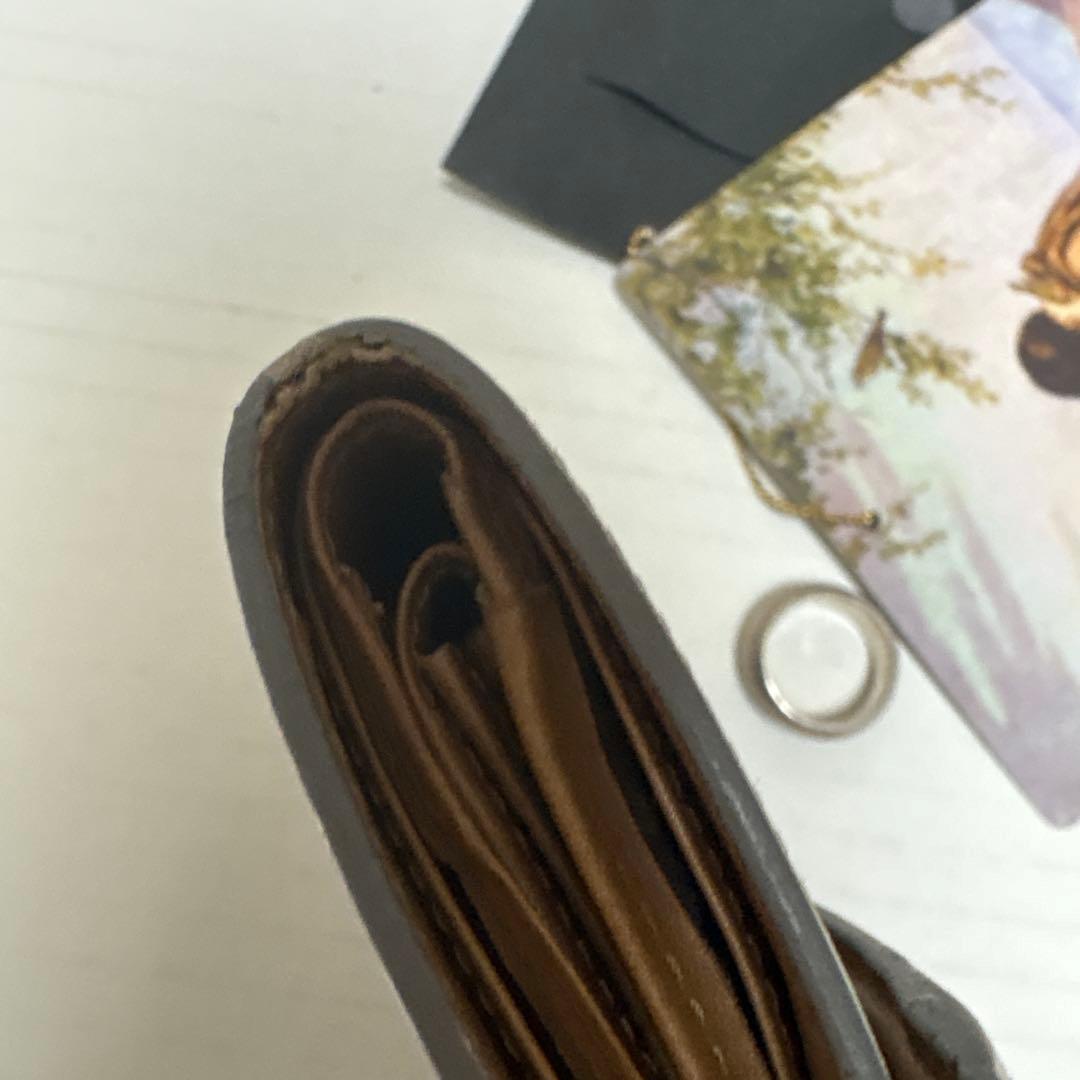 UNDERCOVER ワイヤー柄 ウォレット 三つ折り財布