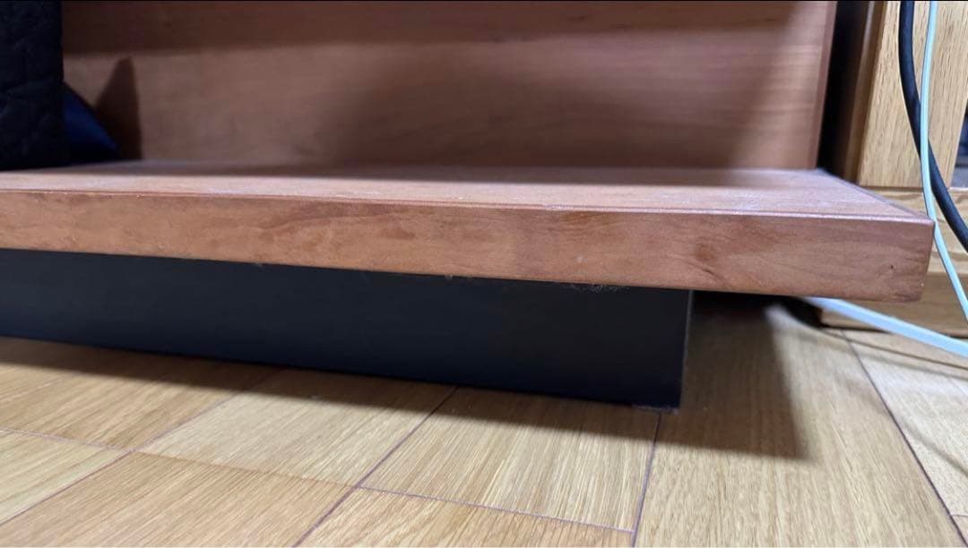 森宣雄デザイン　ウォールナット無垢　　センターテーブル　ローテーブル　送料込