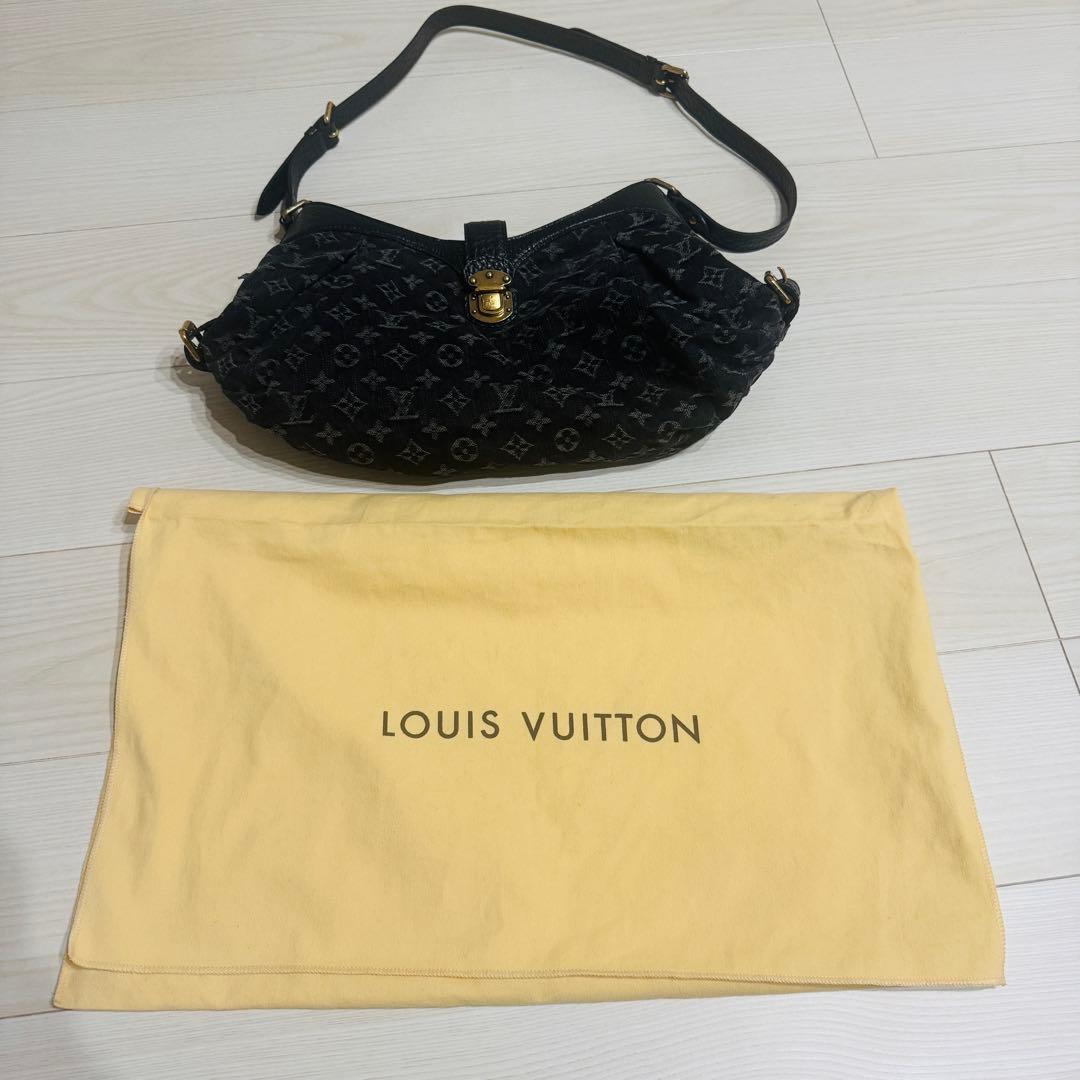 ルイヴィトン　モノグラムデニム　スライトリー　M95835 ショルダーバッグ