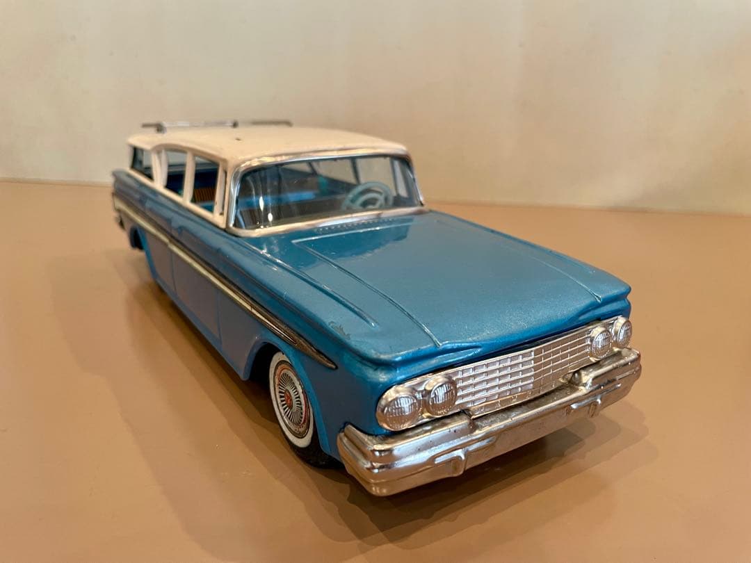 【RAMBLER】ランブラー・クラシック　ステーションワゴン　バンダイ ブリキ