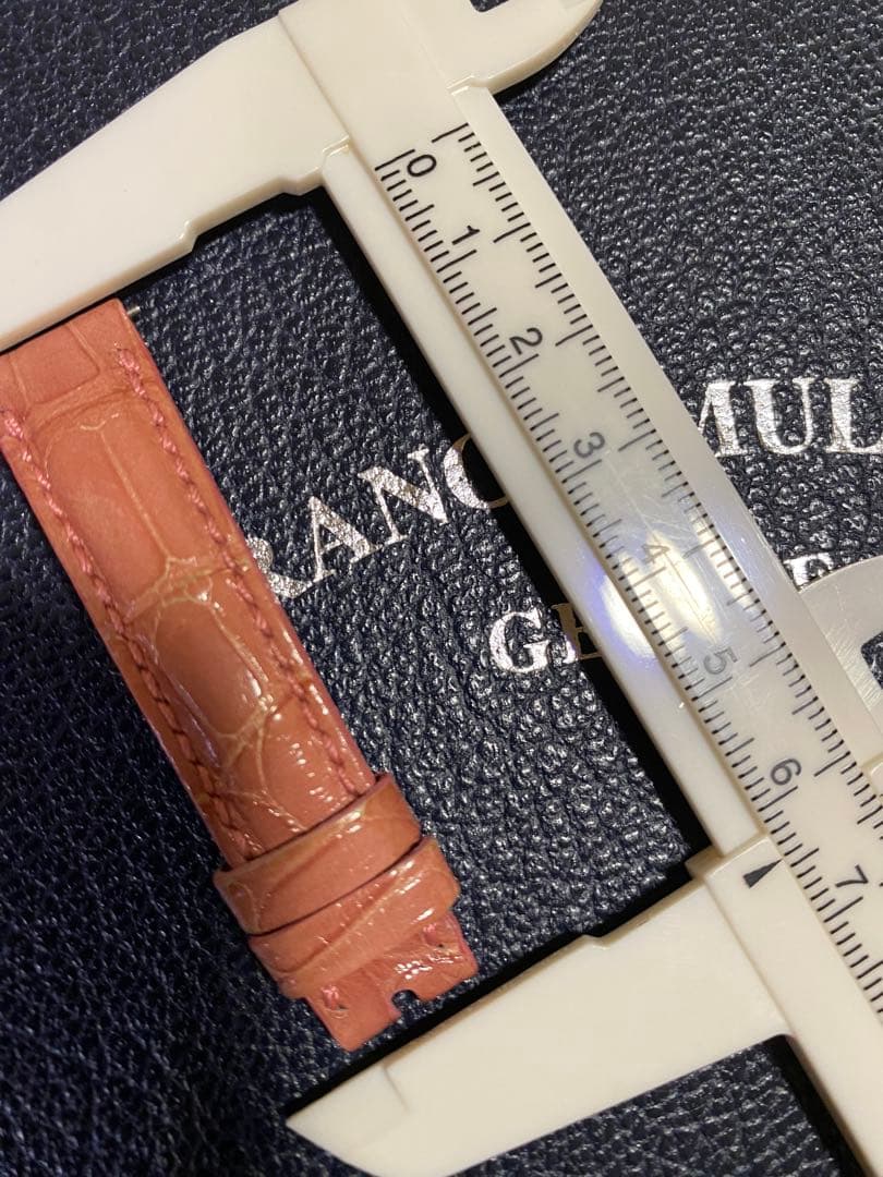 14mm フランクミュラー 純正 ピンク ストラップ ベルト