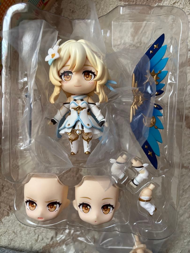 原神 ねんどろいど　旅人　空　蛍