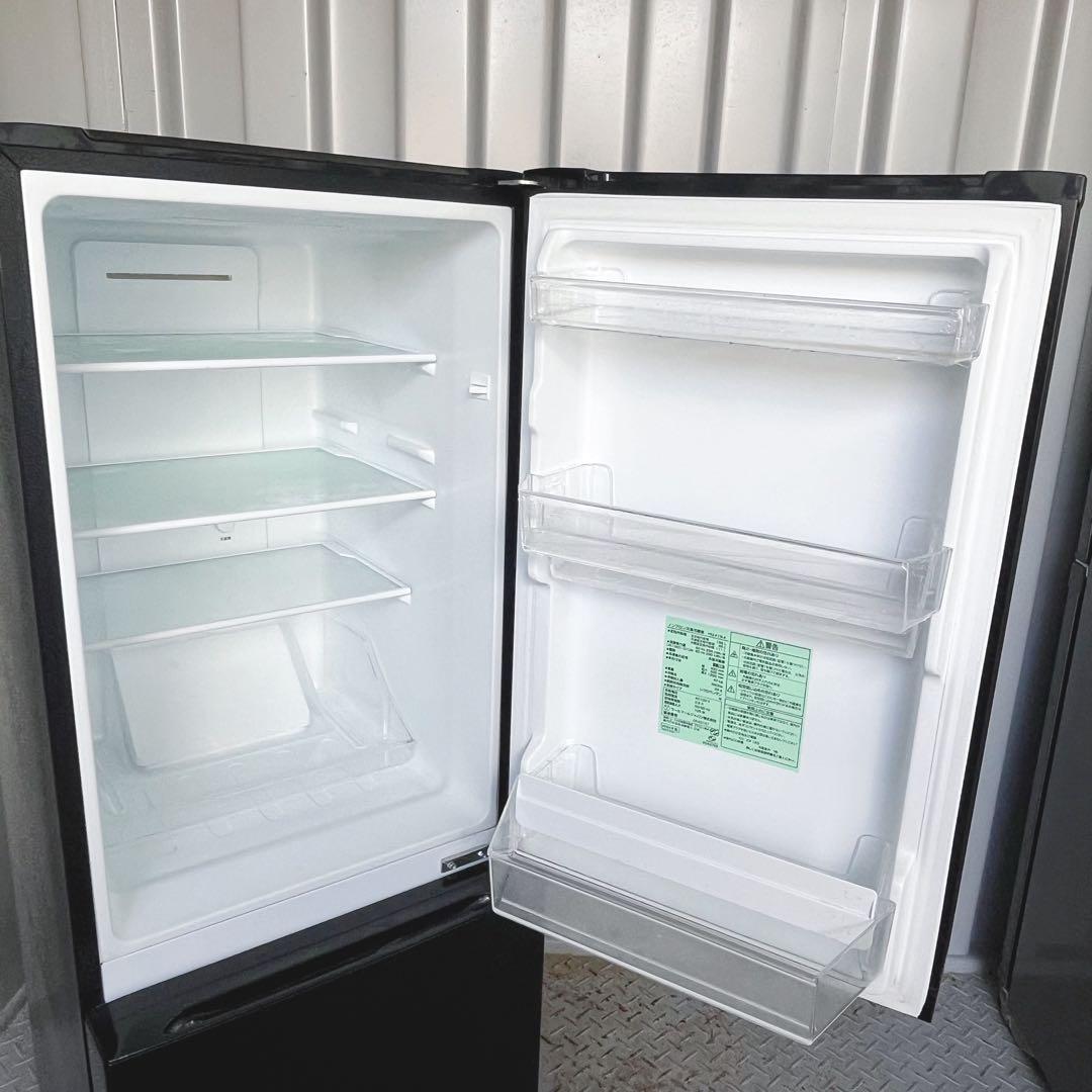 196取付無料！安心のヤマダ電機 高性能スタイリッシュブラック2024年製冷蔵庫