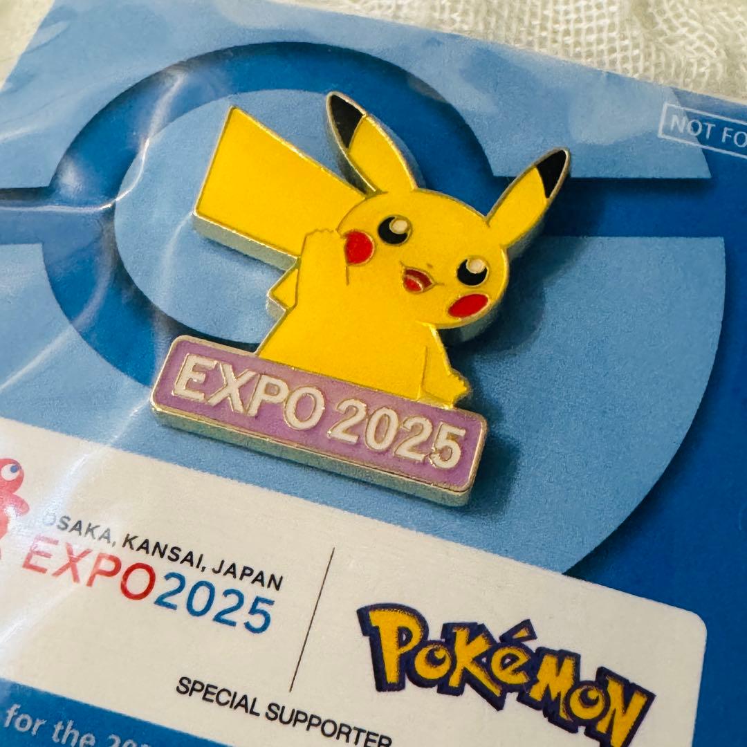 【超レア】ピカチュウ　ピンバッチ　EXPO20025 大阪関西万博　非売品
